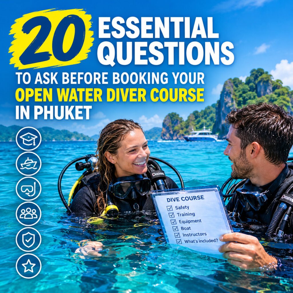 20 Essential Questions to Ask Before Booking Your Open Water Diver Course in Phuket