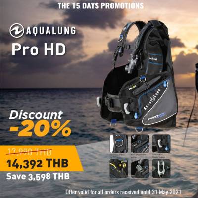 aqualung ProHD bcd sale - 20% off RRP