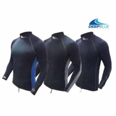 Deep Blue Lycra Rashguard