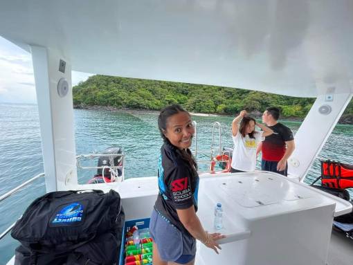 Scuba diving at racha yai scuba diving phuket