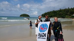 Kata beach diving started earlier this year in October due to great beach conditions