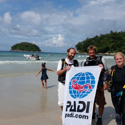 Kata beach diving started earlier this year in October due to great beach conditions