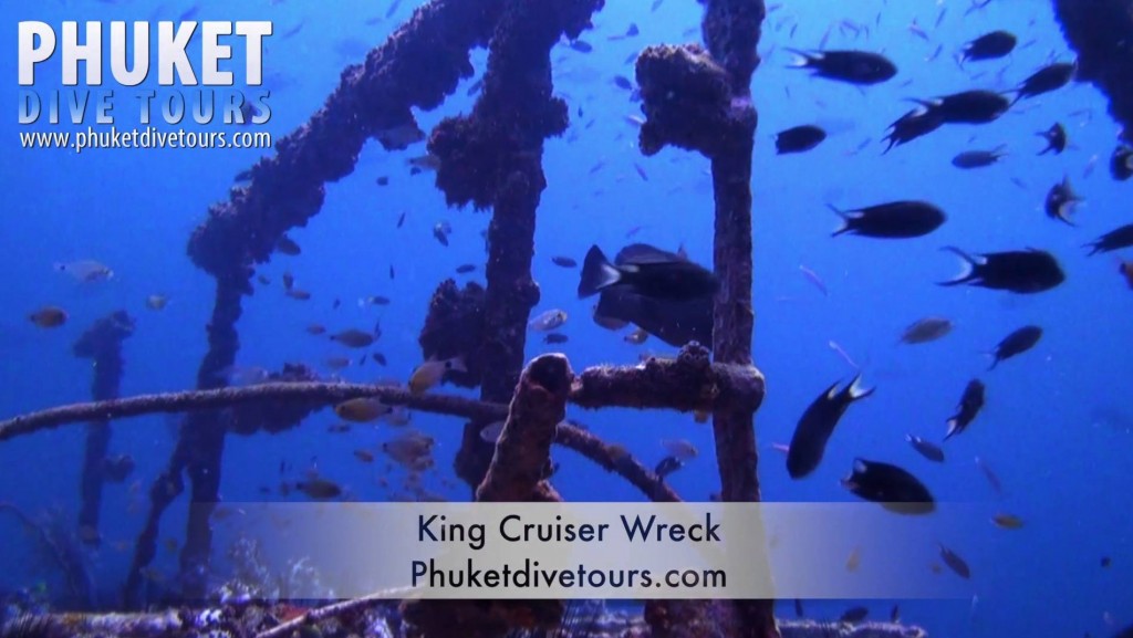 King Cruiser Wreck scuba diving phuket Thailand