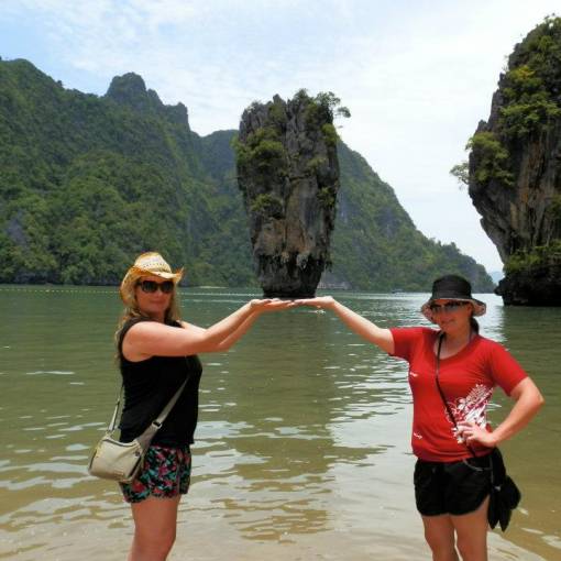 James Bond Island by speedboat