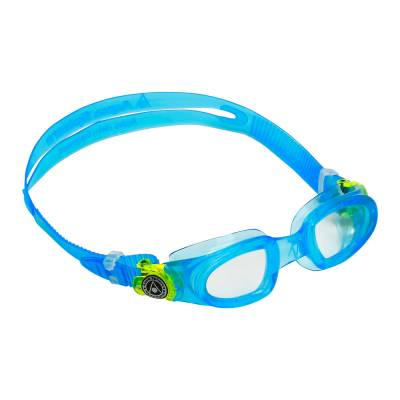 Moby kids swimming goggles blue lime