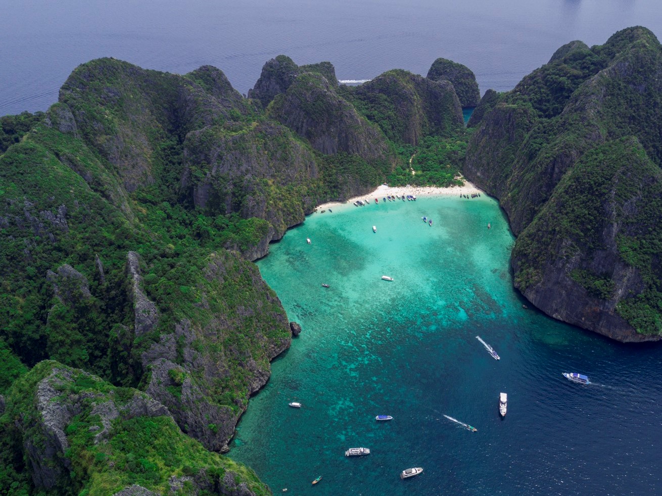 Thailand's Maya Bay, location for The Beach, to close to tourists