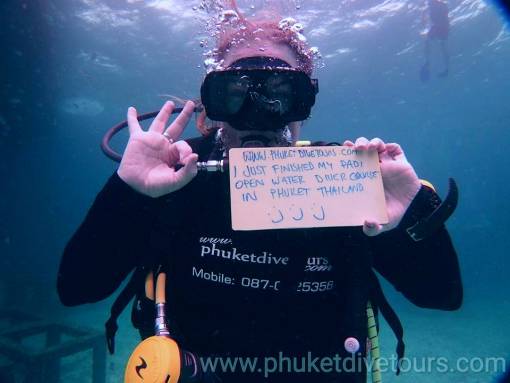 Padi Course Phuket Open water diver