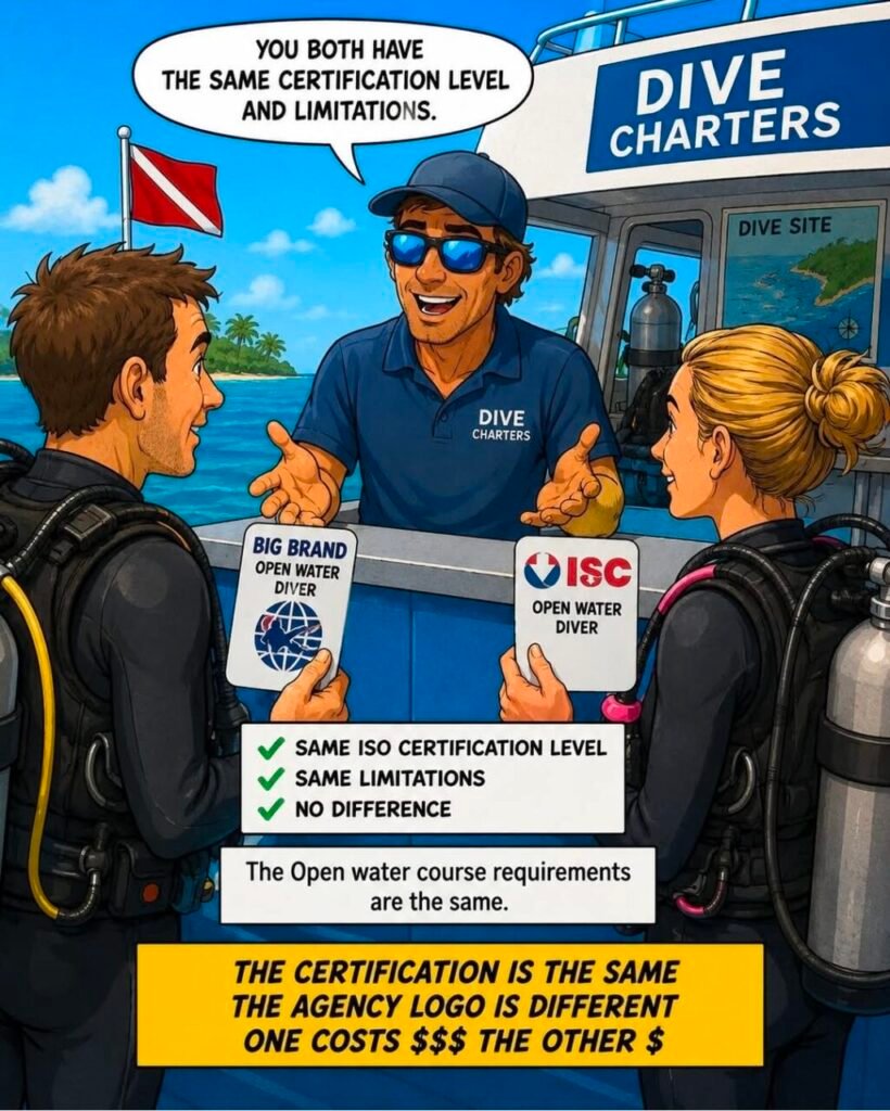 Phuket open water diver course options