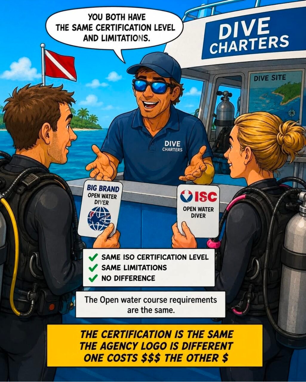 Phuket open water diver course options