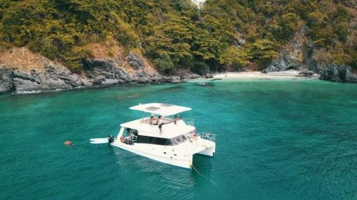 Phuket diving catamaran charter