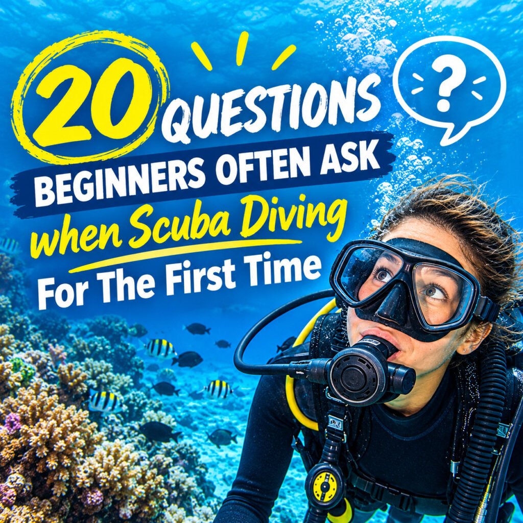 Questions Beginners Often Ask when Scuba Diving For The Tirst Time
