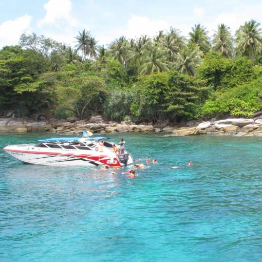 Racha Yai islands snorkeling day trip tour by boat - Phuket Dive Tours