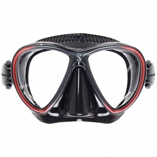 SCUBAPRO Synergy Twin Mask - Black Red - X24.713.310