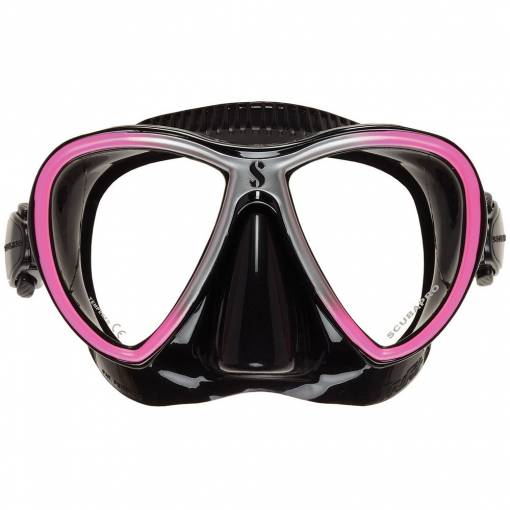 SCUBAPRO Synergy Twin Mask - Black Solid Pink - X24.713.730