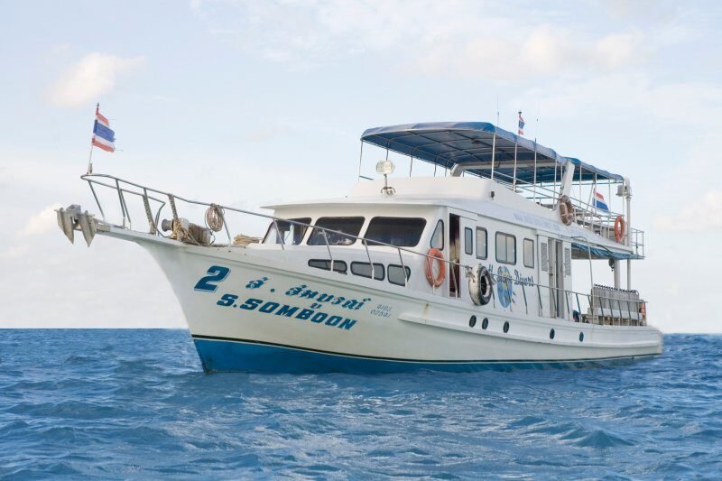 Scuba Diving Racha Yai 2 dive daytrip Big Boat