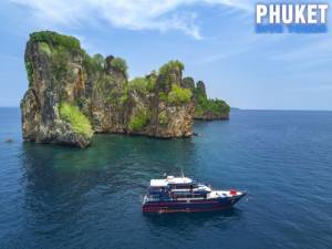 Scuba diving tours weekly schedule of local dive trips out of phuket