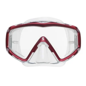 Scubapro Crystal Vu clear skirt Metallic Red