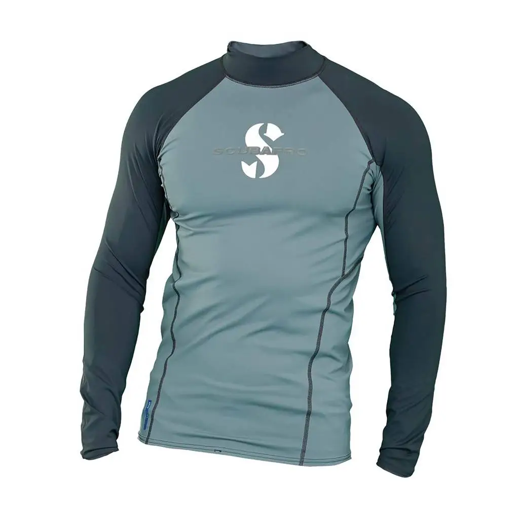 Scubapro-Graphite-T-Flex-Rash-Guard-UPF-80-Men