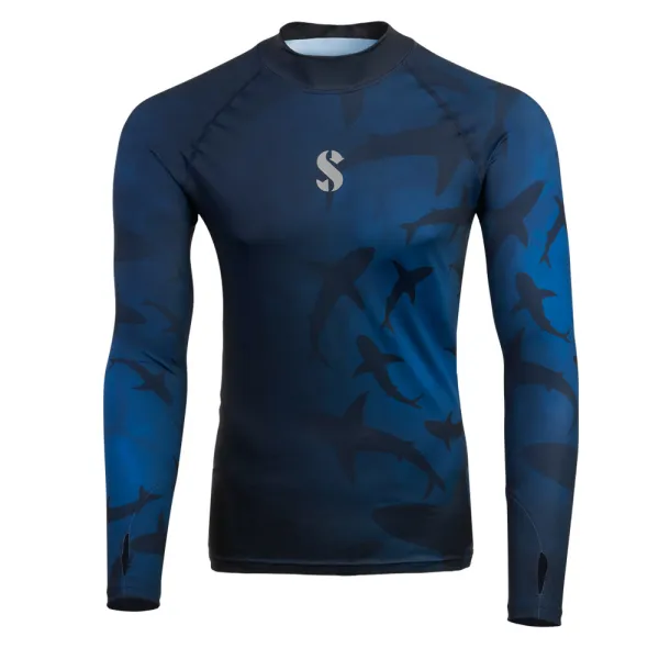 Scubapro-T-Flex-Long-Sleeve-Men-Shark
