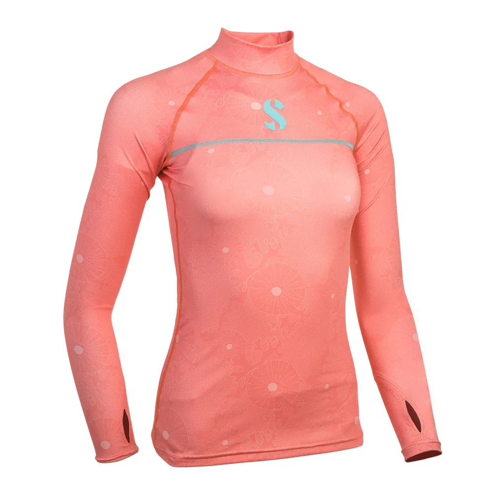 Scubapro-T-Flex-Long-Sleeve-Women-Coral