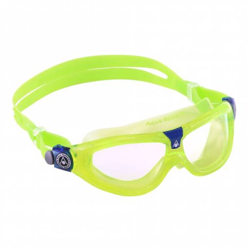 Seal Kid2 kids swimming goggles Clear lime blue