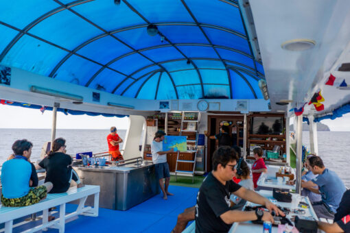 Saloon area