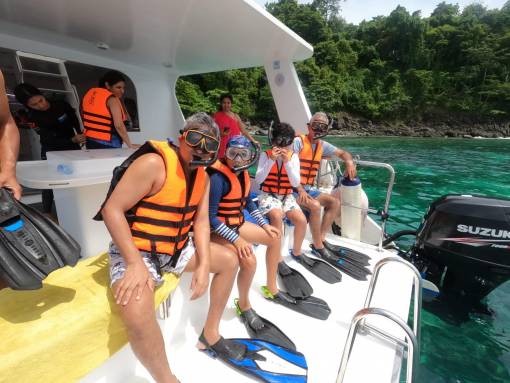 Private snorkeling trips to Racha Yai