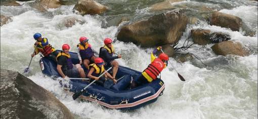 White water rafting Thailand