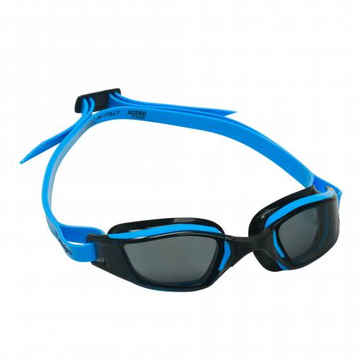 Xceed swimming goggles smoked lens black frame