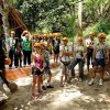 Safety presentation for zip lining