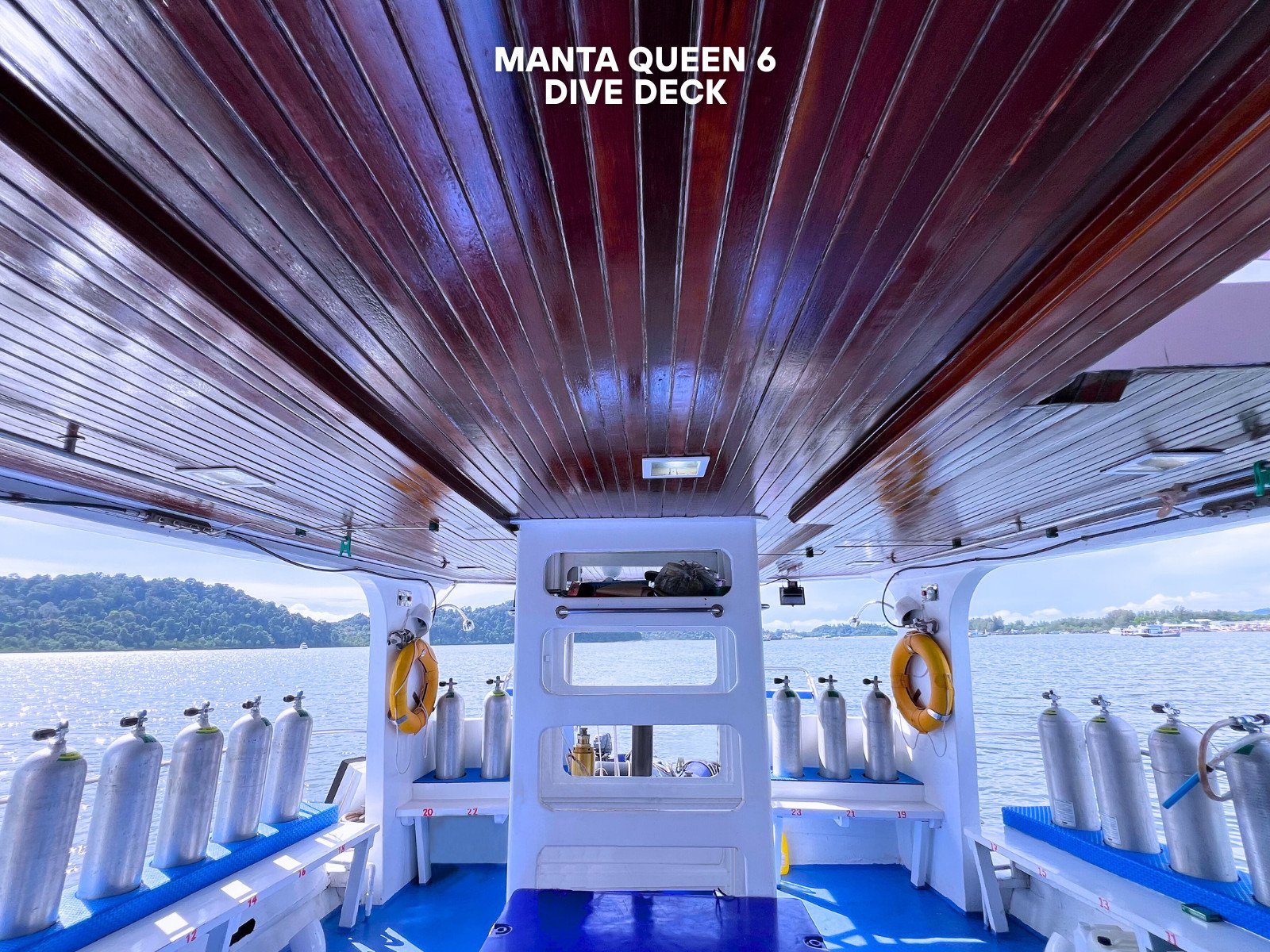 dive deck in the south andaman
