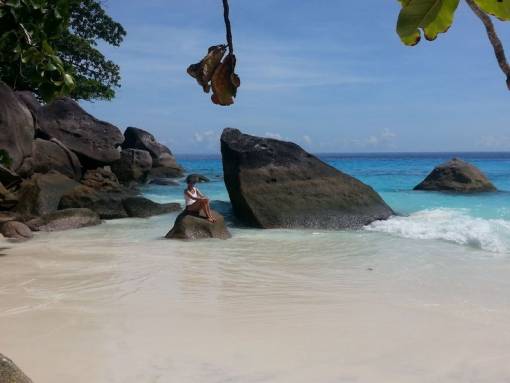 isolated beaches similan islands