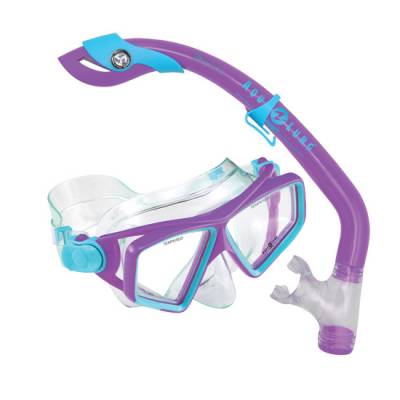 Lanai LX snorkeling Mask Snorkel combo Purple