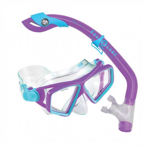 Lanai LX snorkeling Mask Snorkel combo Purple