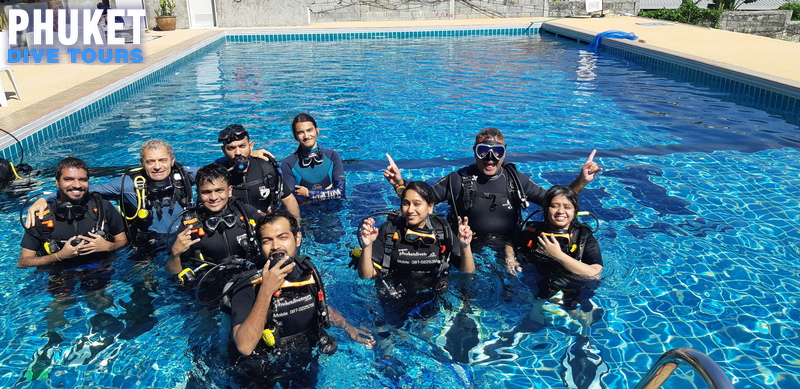 learn to scuba dive Phuket thailand