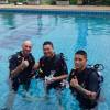 Learning to dive - open water diver course Thailand