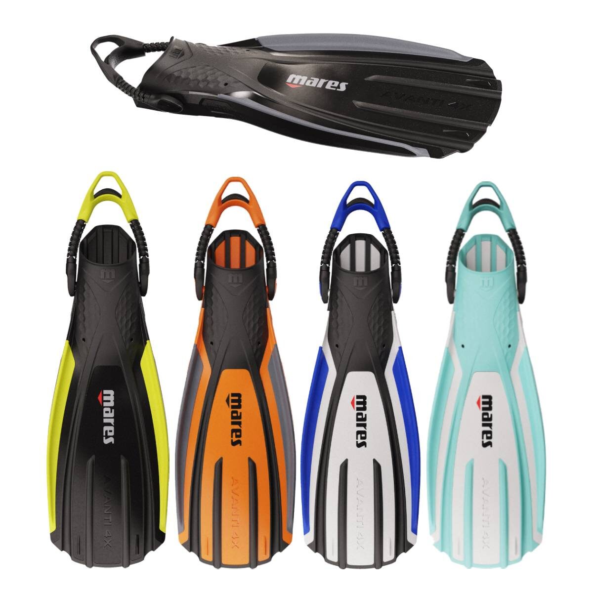 Mares Avanti Quattro 4X Fins all colours