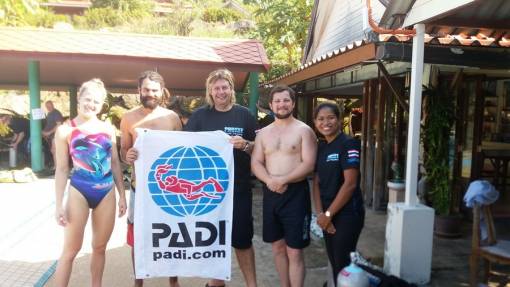 PADI open water diver course