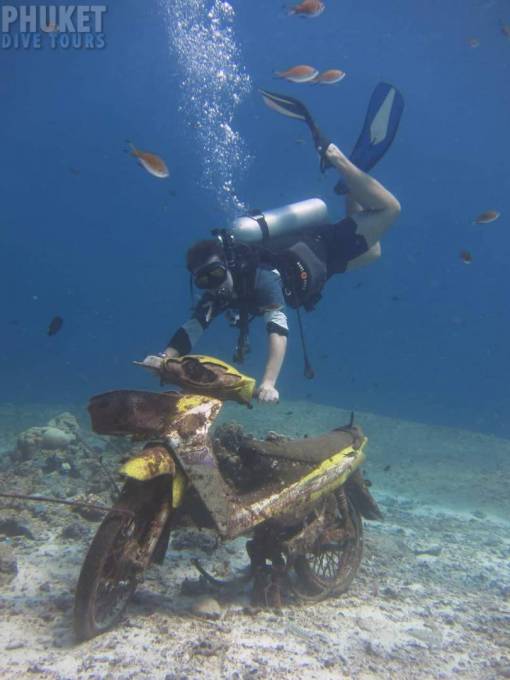scuba diving at racha yai