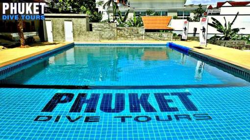 Phuket scuba diving pool