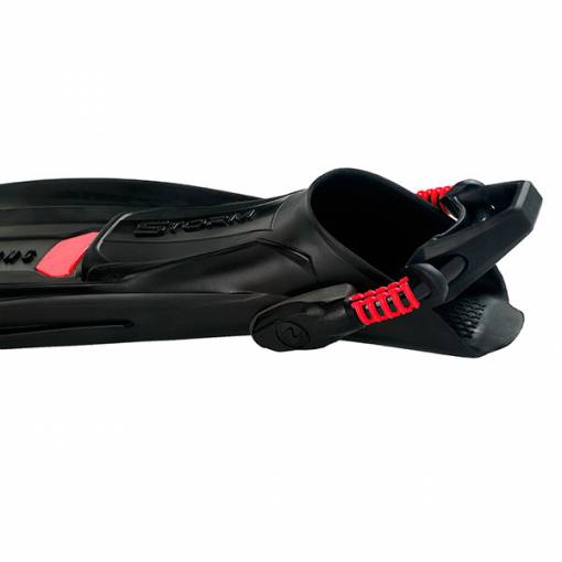 Aqualung storm diving fins red