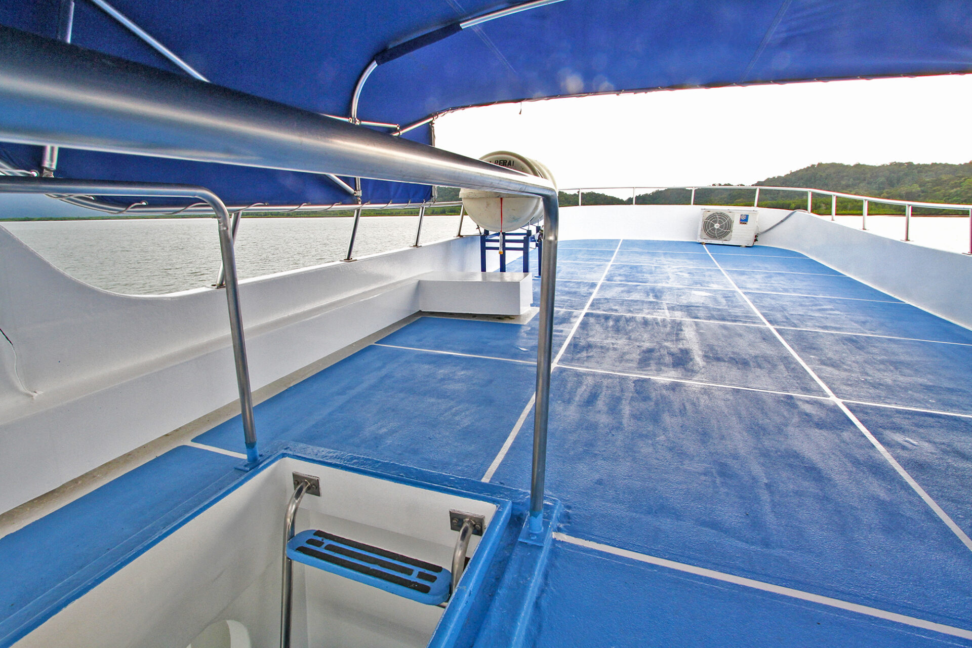 sundeck with great views