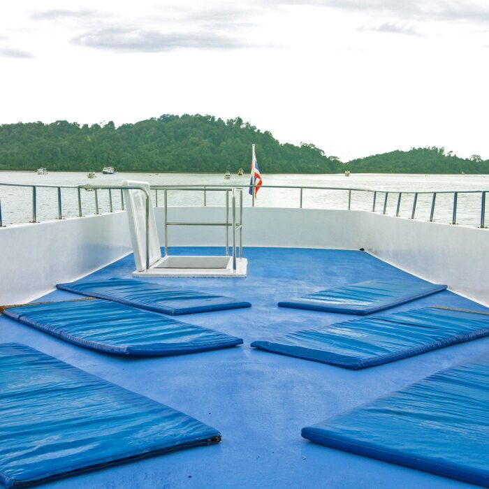 sundeck on manta queen 1 at khao lak